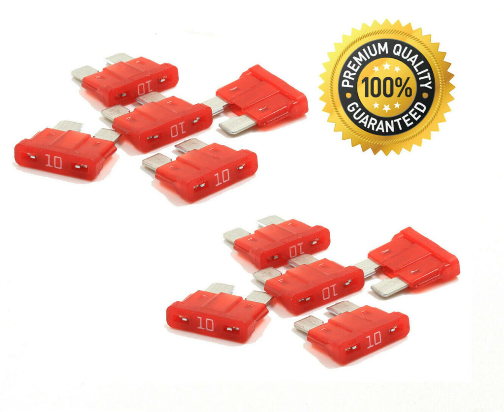 Premium 10 Pack 10 AMP Automotive ATO ATC Standard Blade Fuses - Fuse ...